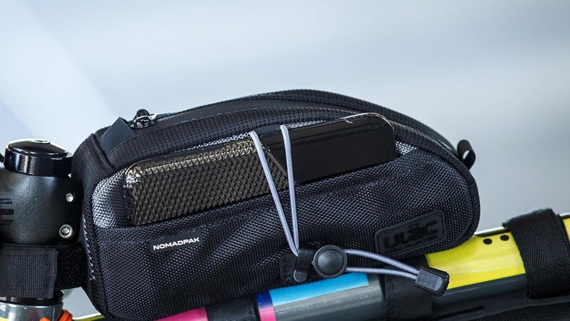 Ulac NOMADPAK: TREKKING Top Tube Bag (Black-Grey, 1.2L) - Image 3